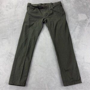 Dolce & Gabbana Green Slim Green Pants Men’s Size 48 IT